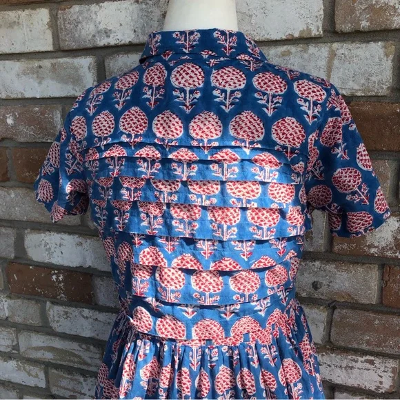 Inde Rooh Ruffled Dress sz M - Picture 8 of 13